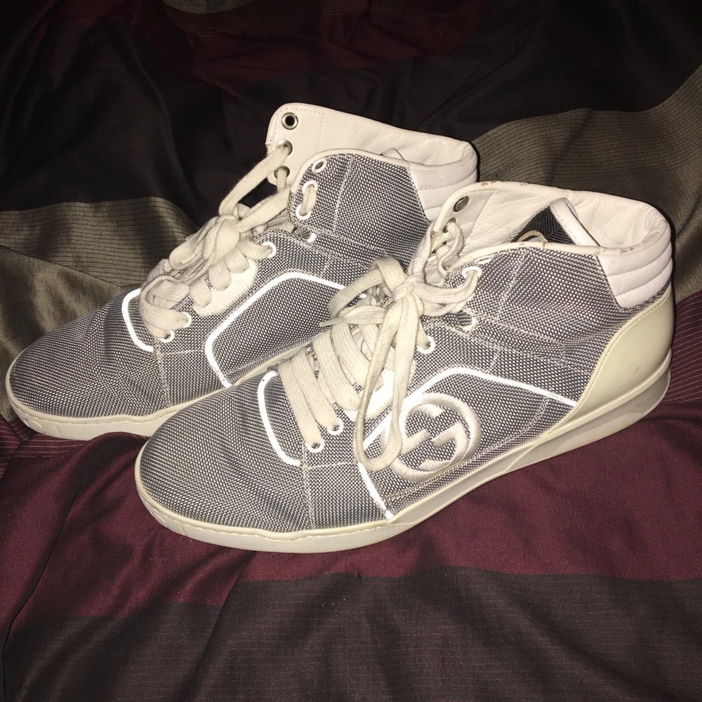 Gucci Logo High Top Sneakers